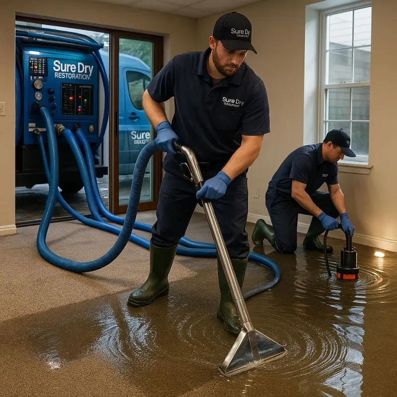 Water Extraction and Removal process in Pueblito del Rio, PR